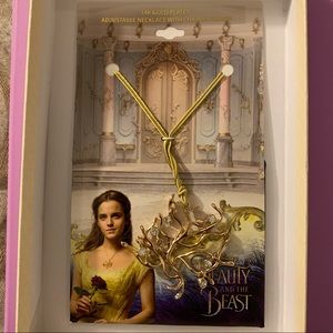 Disney Beauty and the Beast reproduction necklace